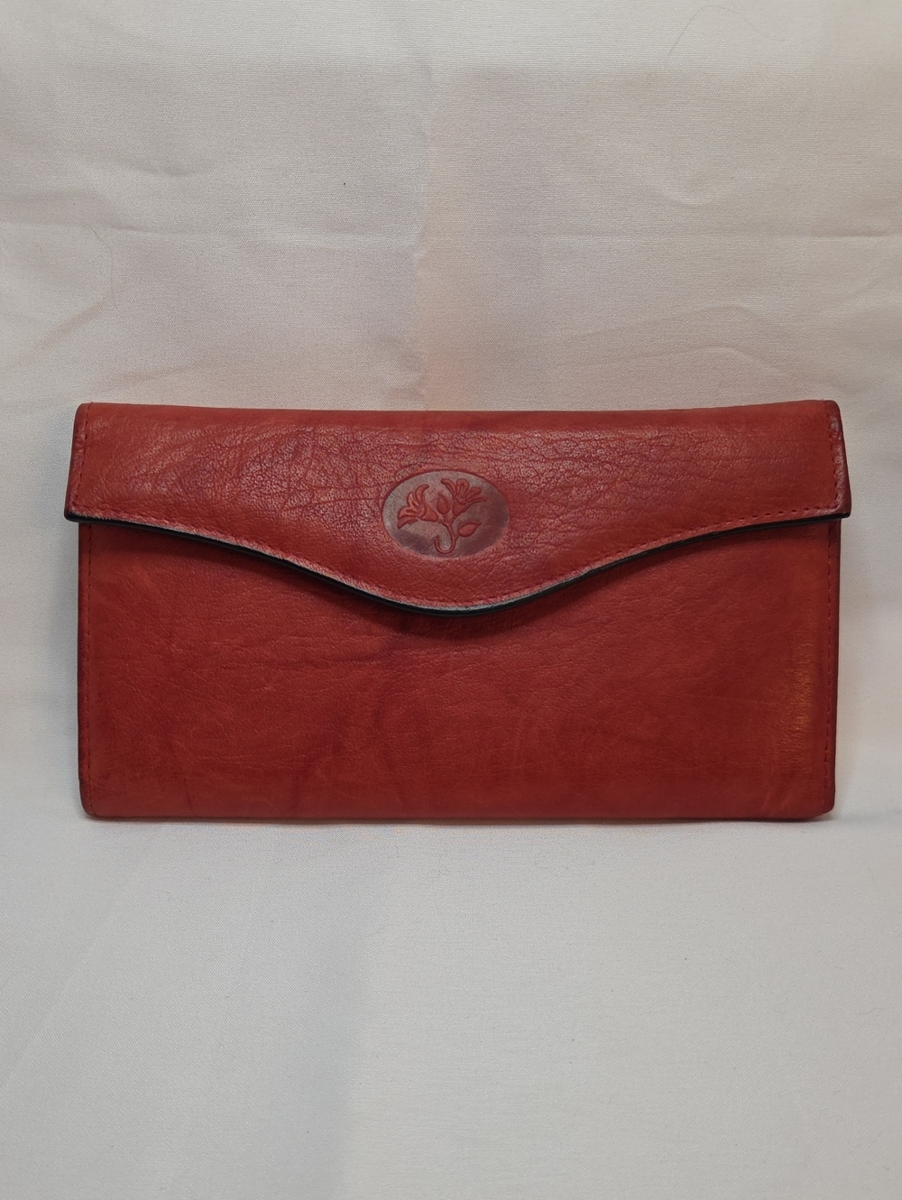 Vintage Buxton Heiress Leather Organizer Clutch Wallet